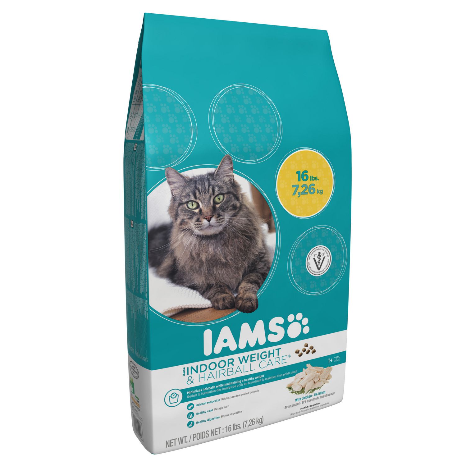 Iams ProActive Health Indoor Adult 1+ years Weight & Hairball Care Cat