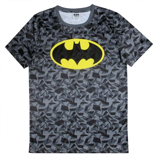 T-shirt à évacuant l'humidité à manches courtes Batman pour hommes