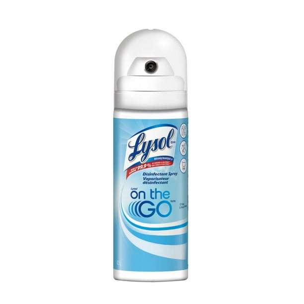 LYSOL® DISINFECTANT SPRAY - All in One To Go - Crisp Linen 42G, 42G ...