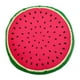 Coussin décoratif rond hometrends pour intérieur/extérieur en melon d'eau – image 1 sur 2