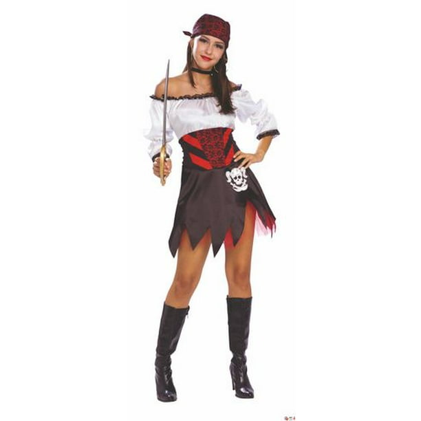 Rubie's Costume Women's Elegant Pirate Adult Costume, Multi, Small