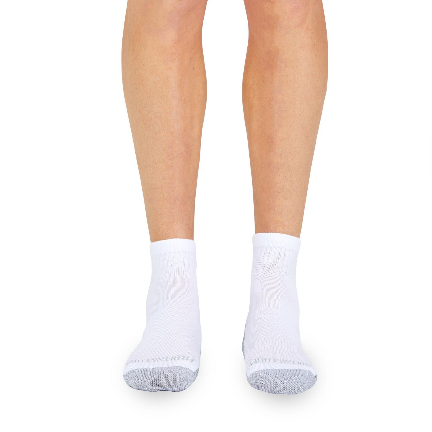 Chaussettes de cheville confortables toute la journée Fruit of the Loom pour hommes (paquet de 6)