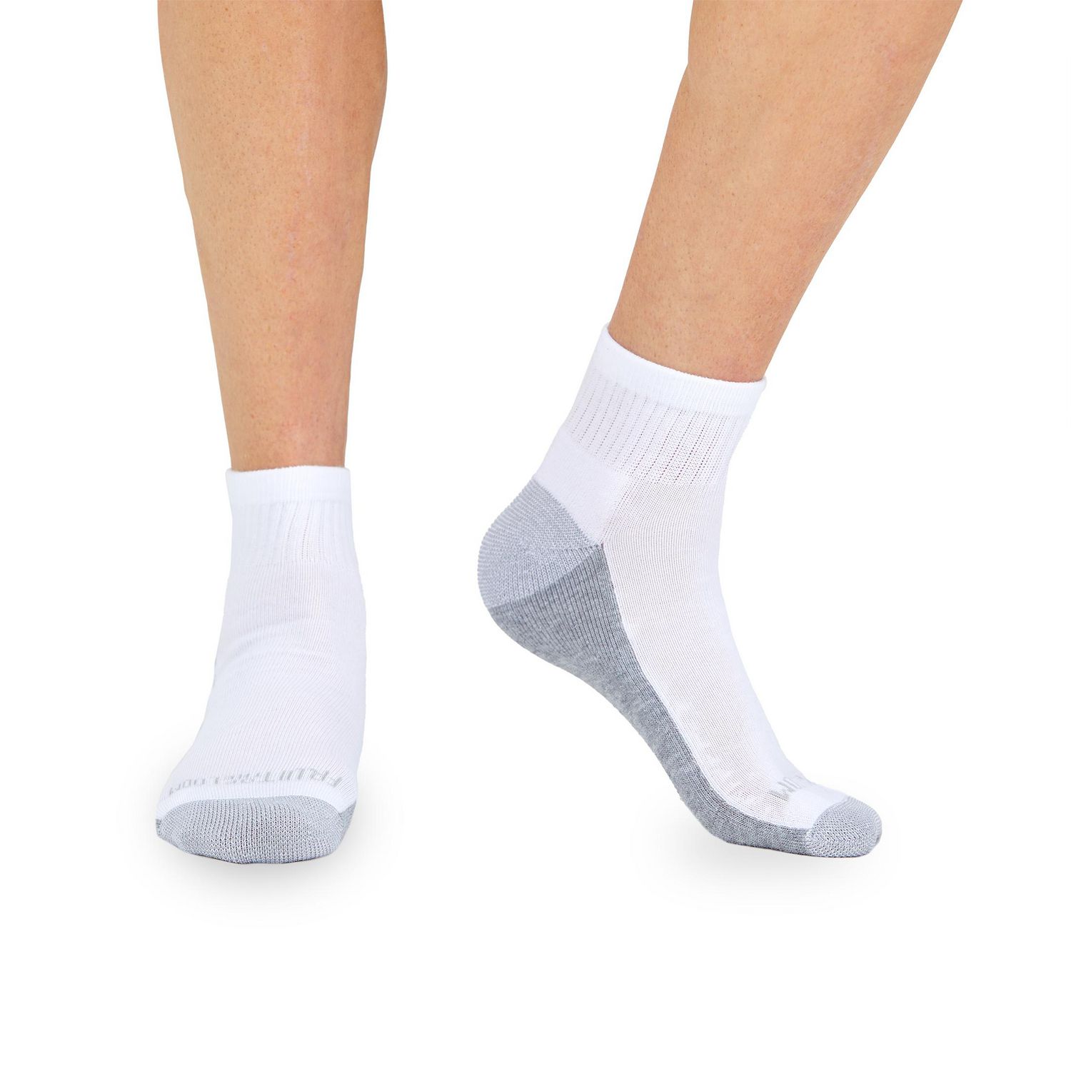 Chaussettes de cheville confortables toute la journée Fruit of the Loom pour hommes (paquet de 6)