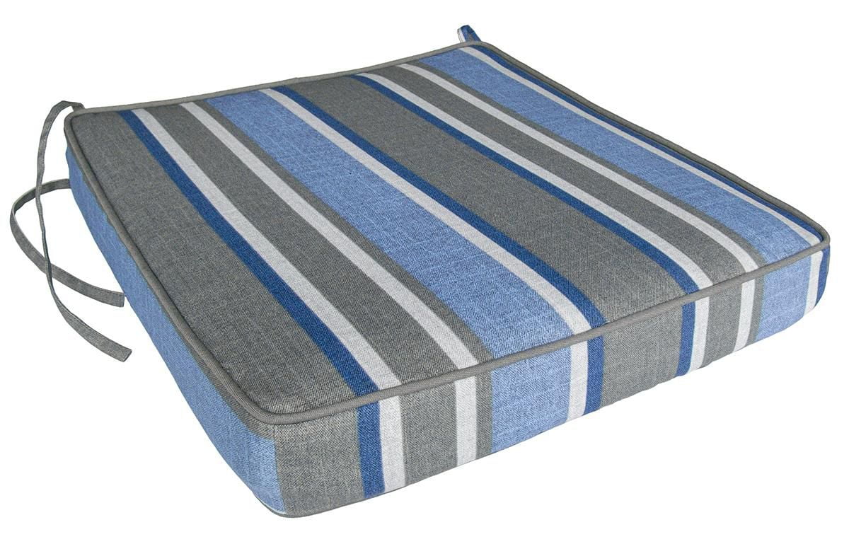 hometrends Blue/Grey Stripe Seat Cushion Walmart Canada
