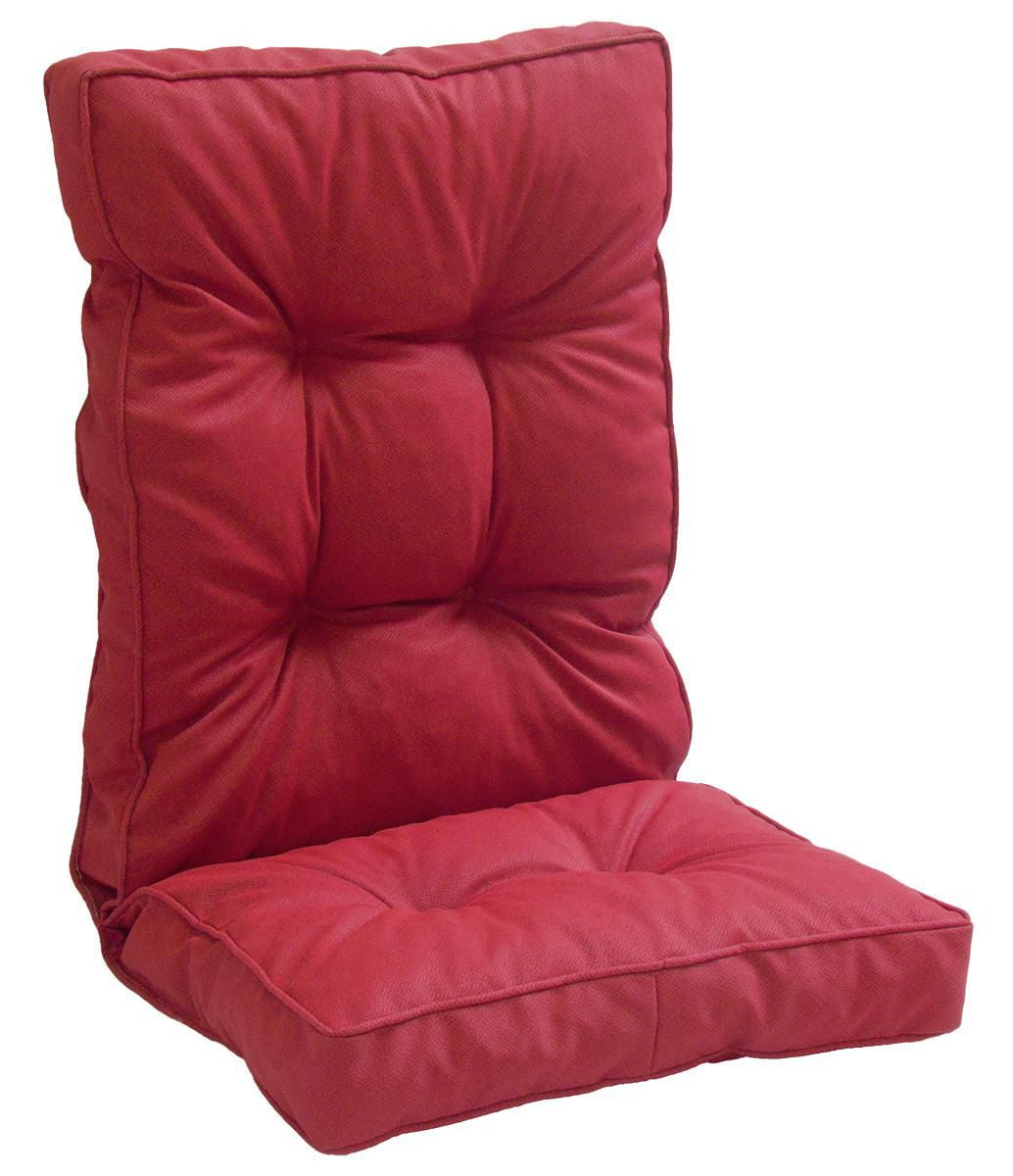 Hometrends Red High Back Cushion Walmart Canada   999999 628915612639 