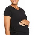 thumbnail image 4 of Paisley Sky Maternity Crew Neckline Tee, 4 of 6