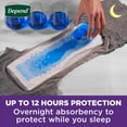 thumbnail image 3 of Depend Night Defense Adult Incontinence Underwear for Men, Overnight, S/M - XL, Grey, 3 of 7