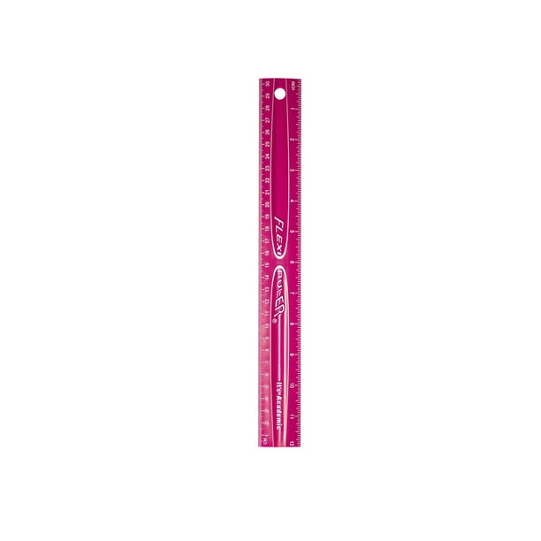 It's Academic Flexi Ruler, Pink - Walmart.ca