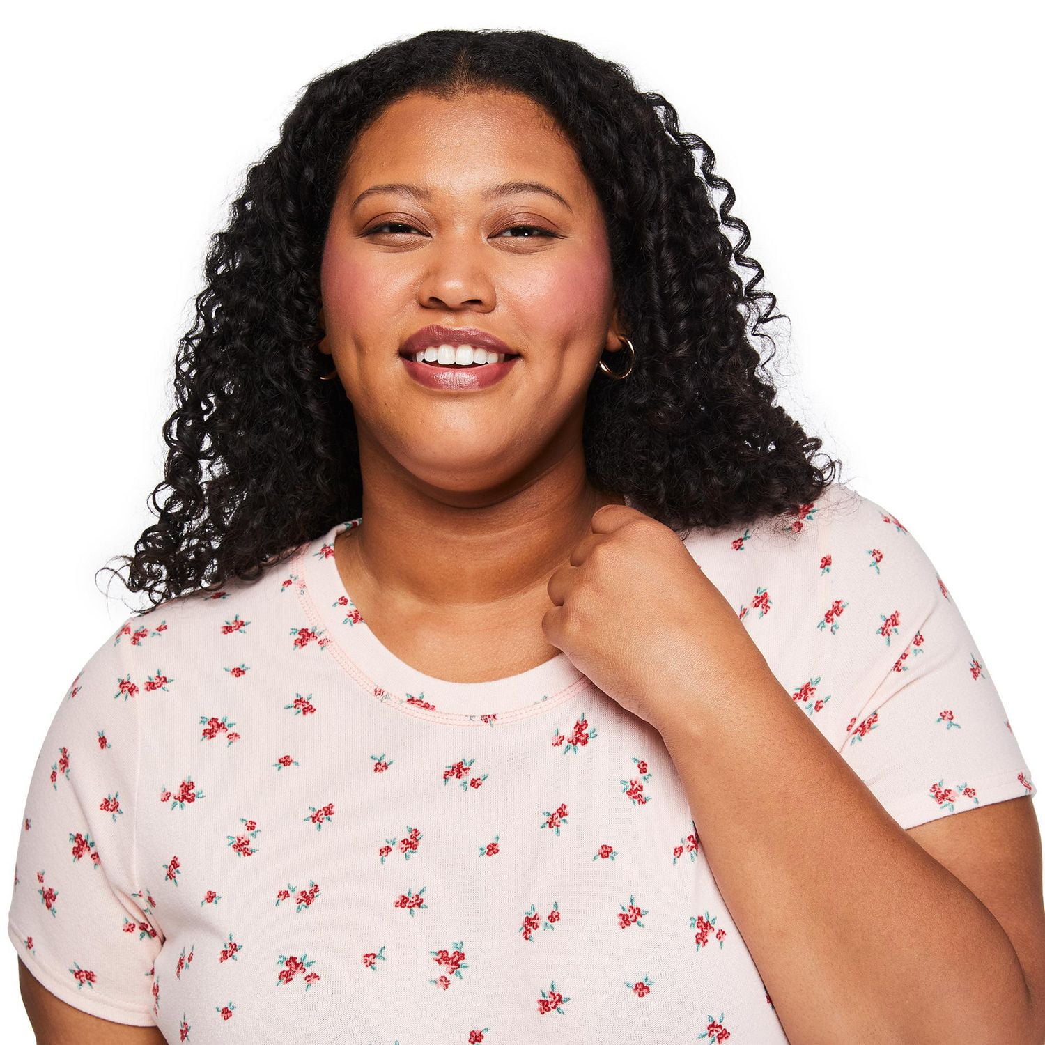 George Women's Plus Printed Sleepshirt