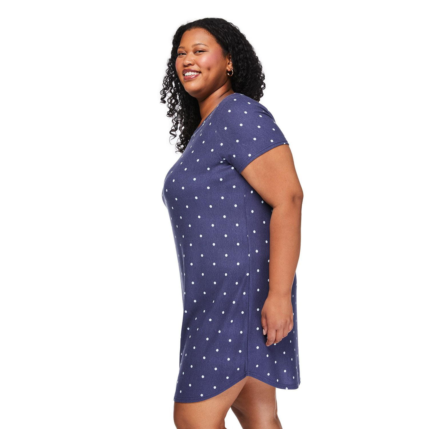 Chemise de nuit imprimée George Pluspour femmes