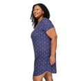 thumbnail image 2 of George Women's Plus Printed Sleepshirt, 2 of 6