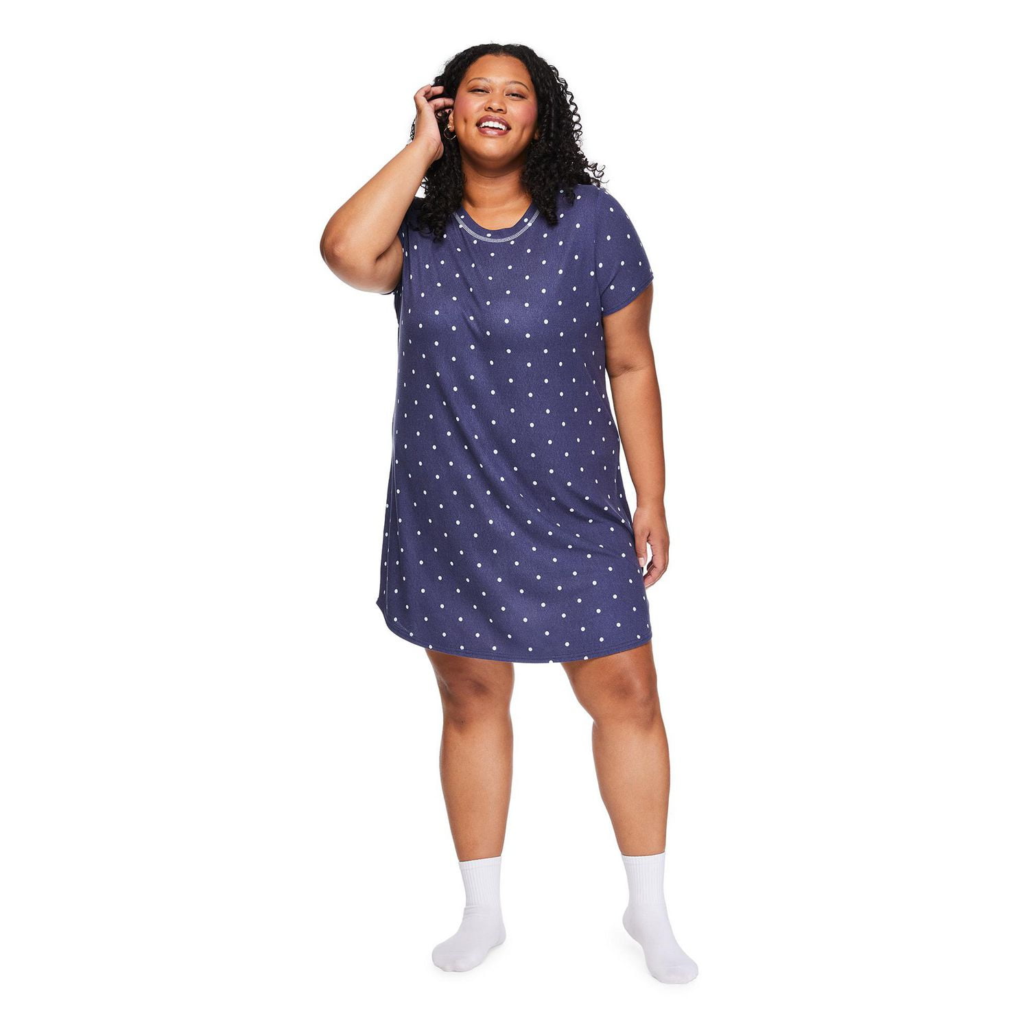 George Women's Plus Printed Sleepshirt