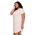 thumbnail image 2 of George Women's Plus Printed Sleepshirt, 2 of 6