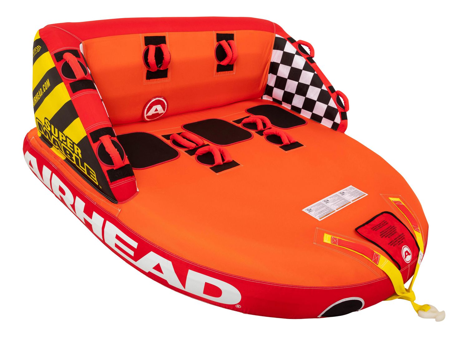 Airhead Super Mable 3-Person Towable Tube With Rope