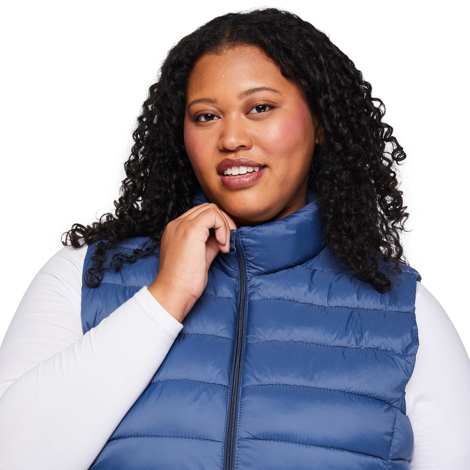 George Women's Plus Packable Puffer Vest