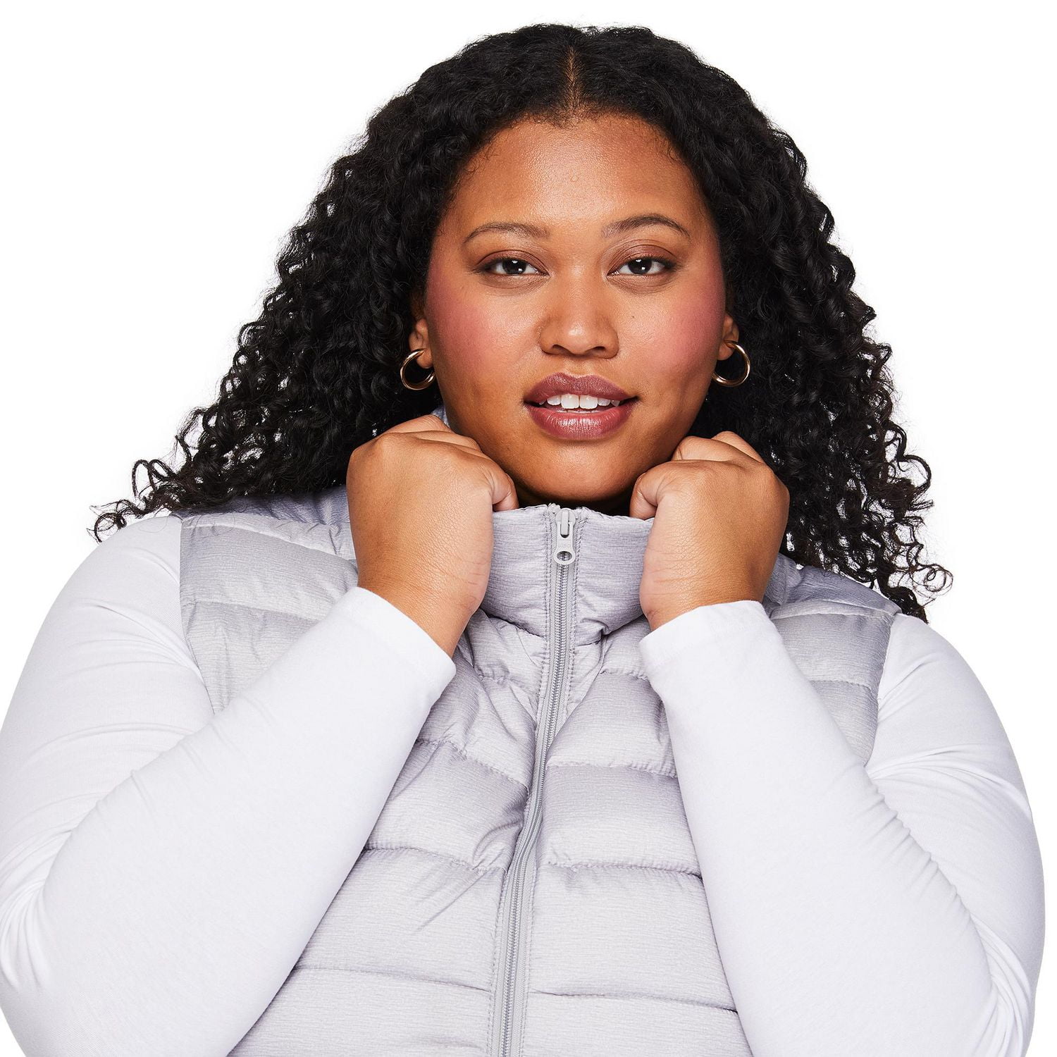 George Women's Plus Packable Puffer Vest