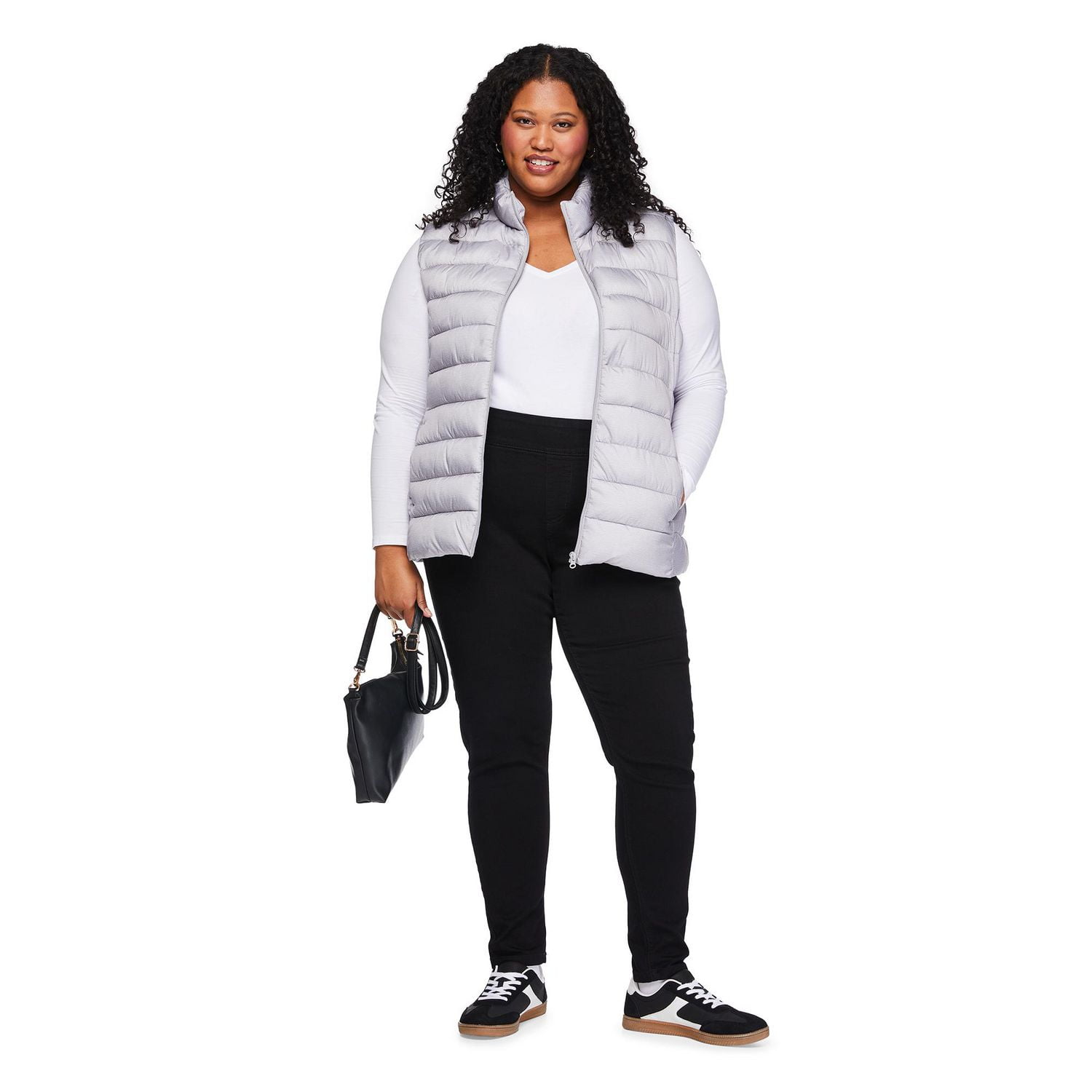 George Women's Plus Packable Puffer Vest