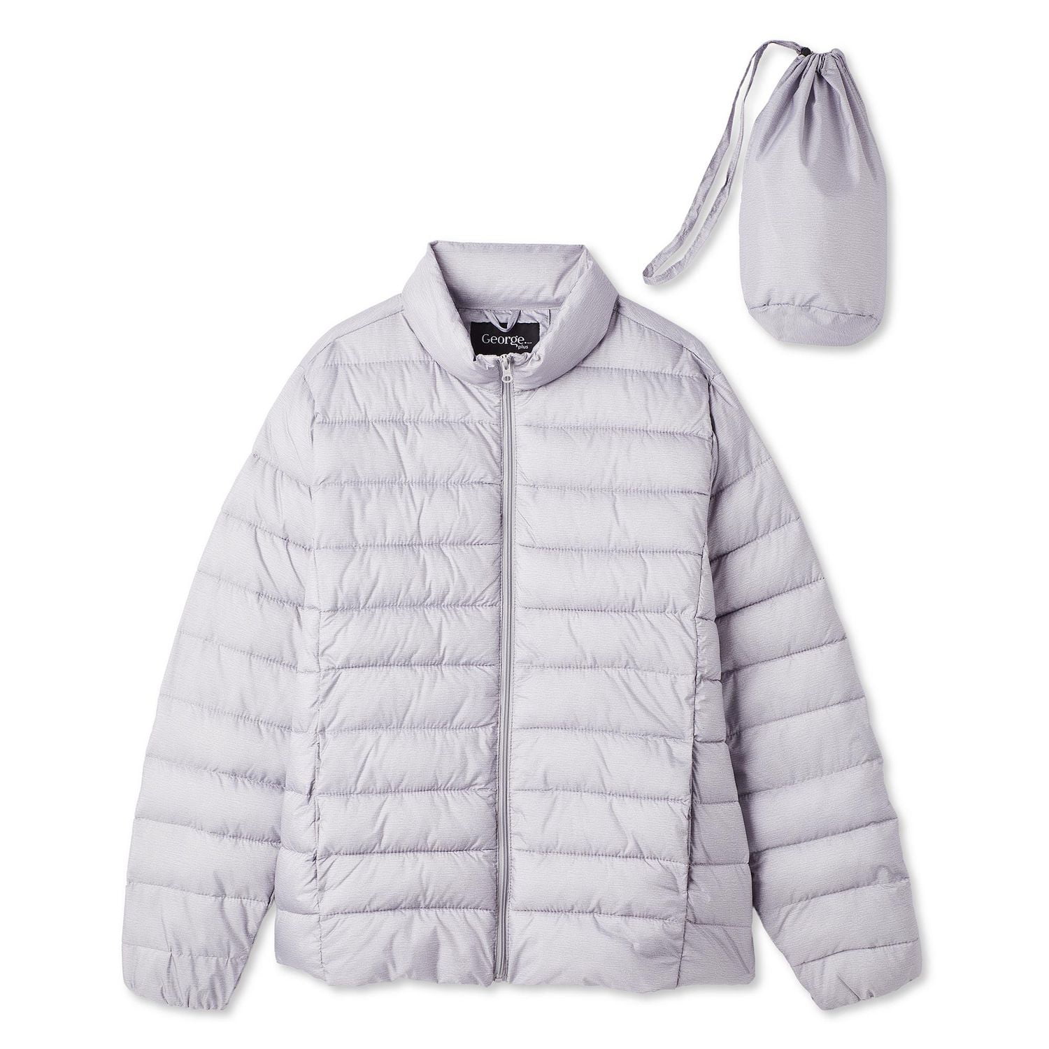 George Women's Plus Packable Puffer Jacket