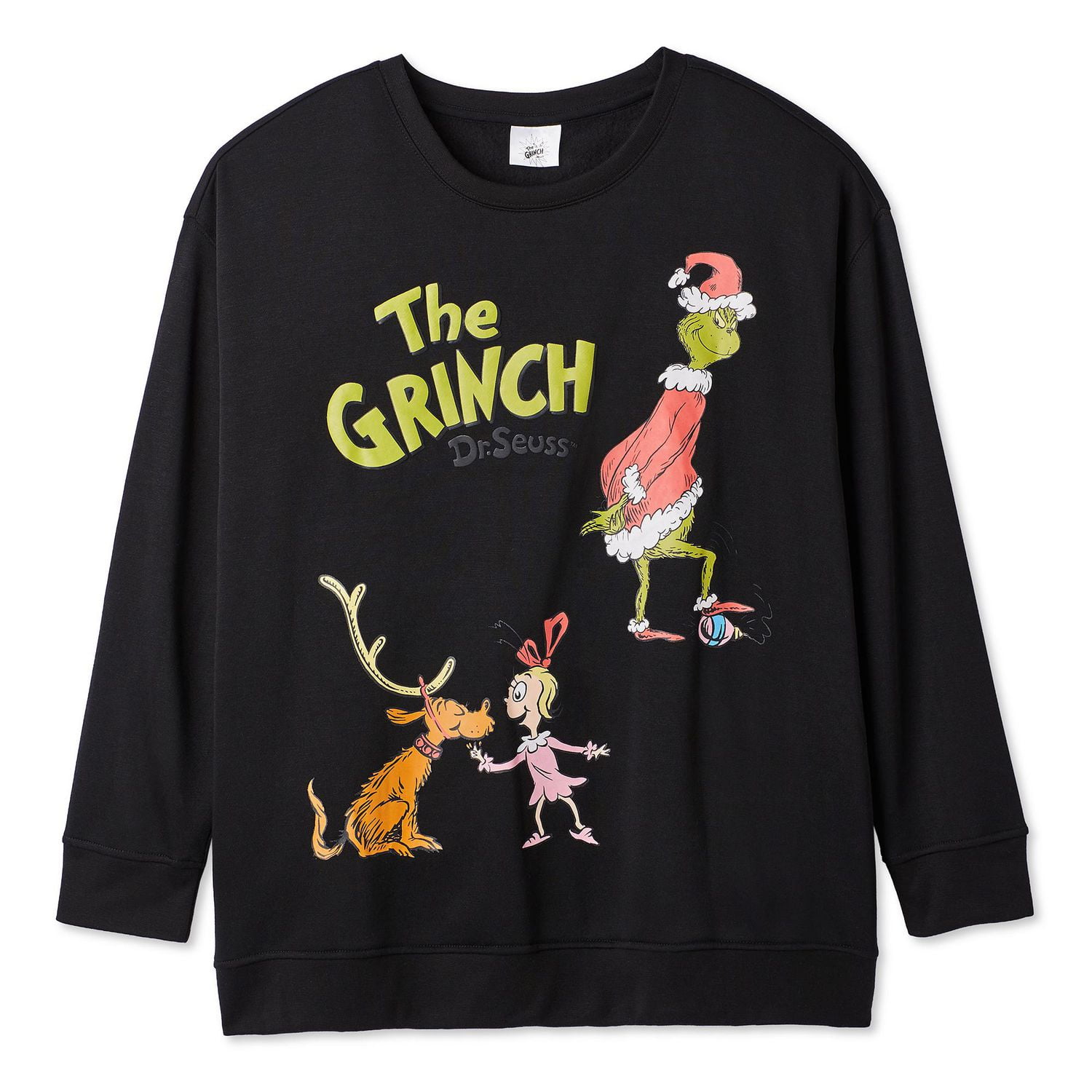 The Grinch Women's Plus Graphic Sweatshirt