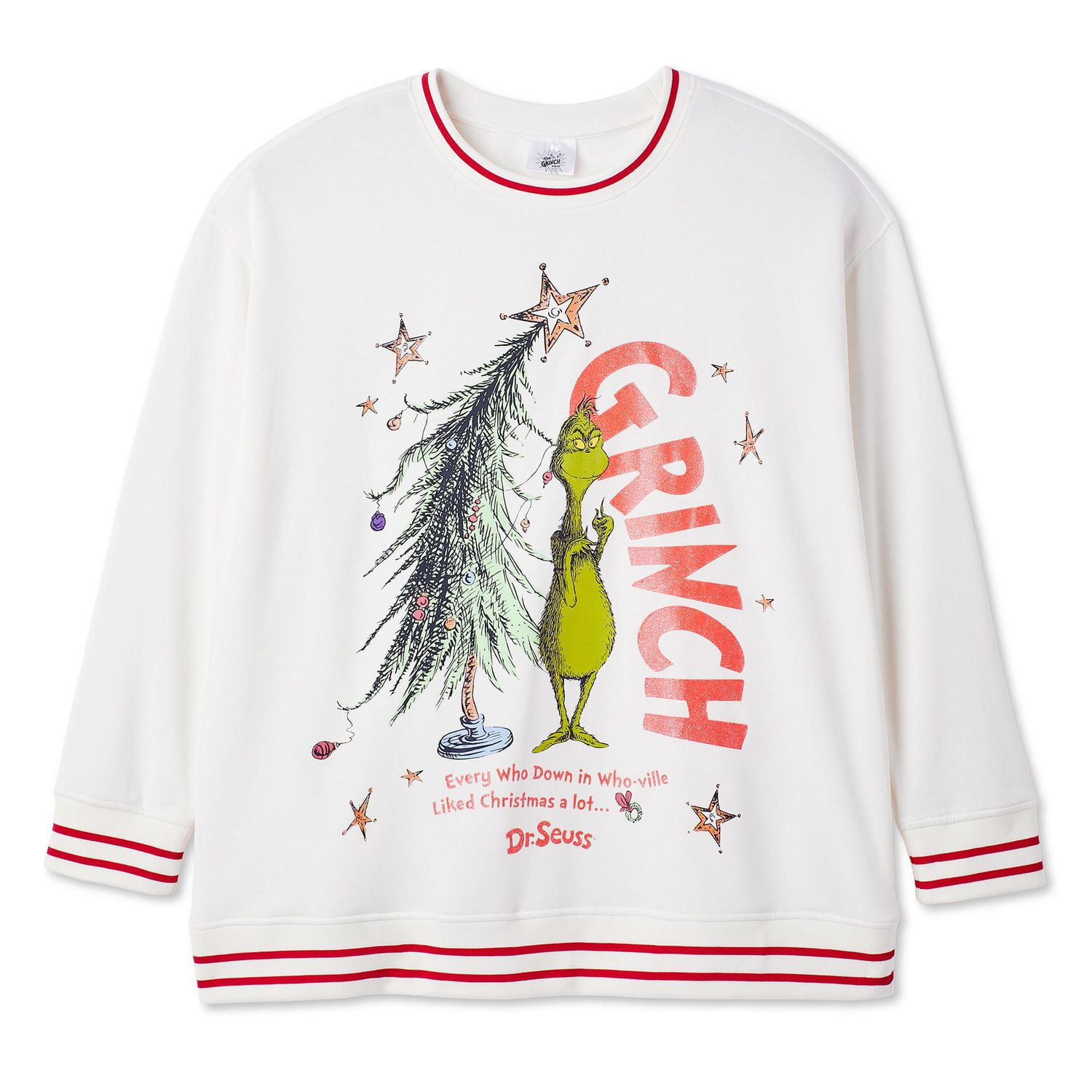 Coton ouaté à imprimé graphique Le Grinch Plus pour femmes
