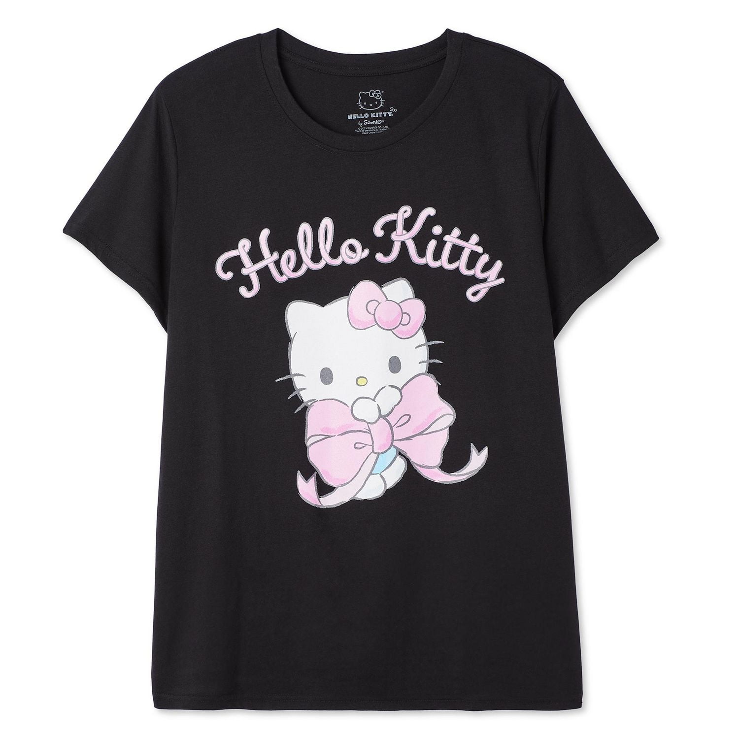 T-shirt à manches courtes Hello Kitty Plus pour femmes