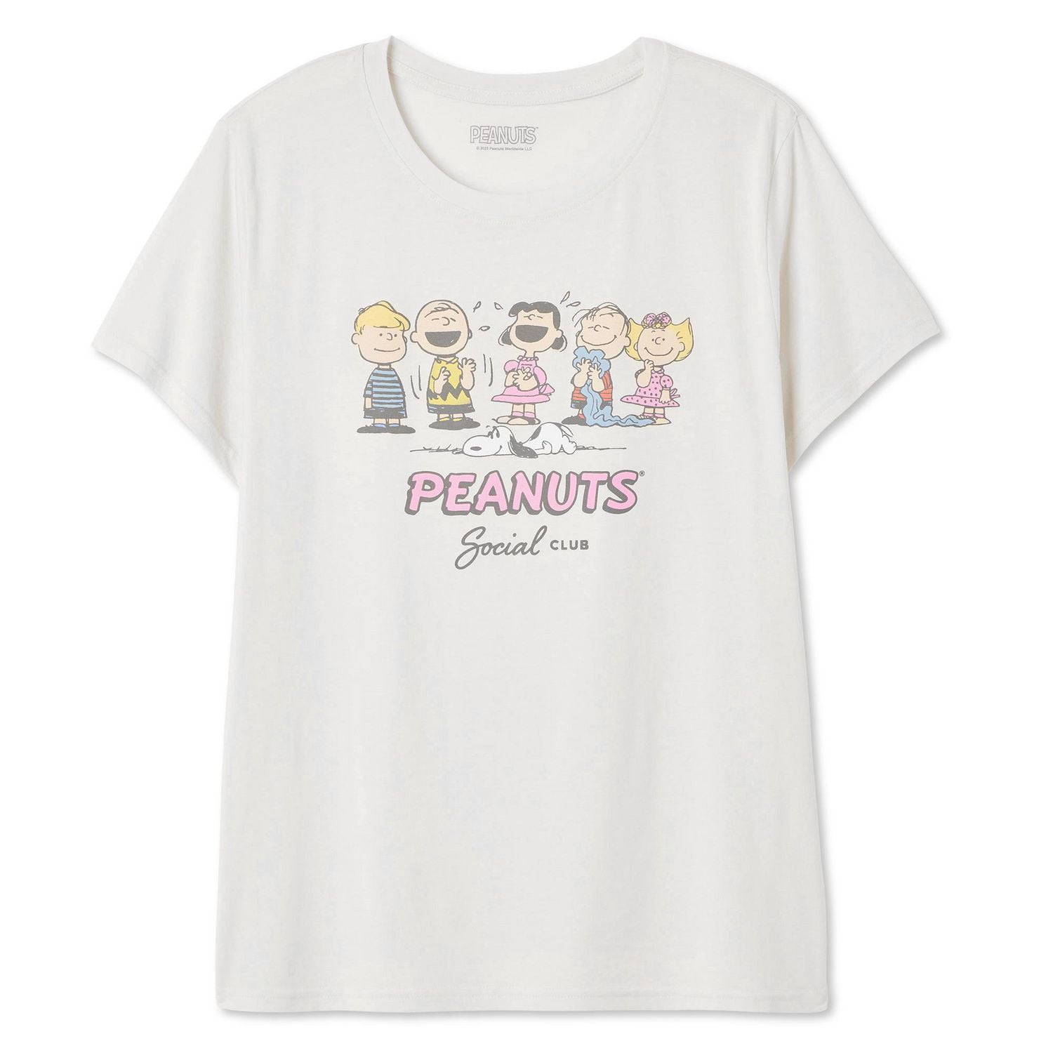 Peanuts Women's Plus Snoopy and Friends Tee