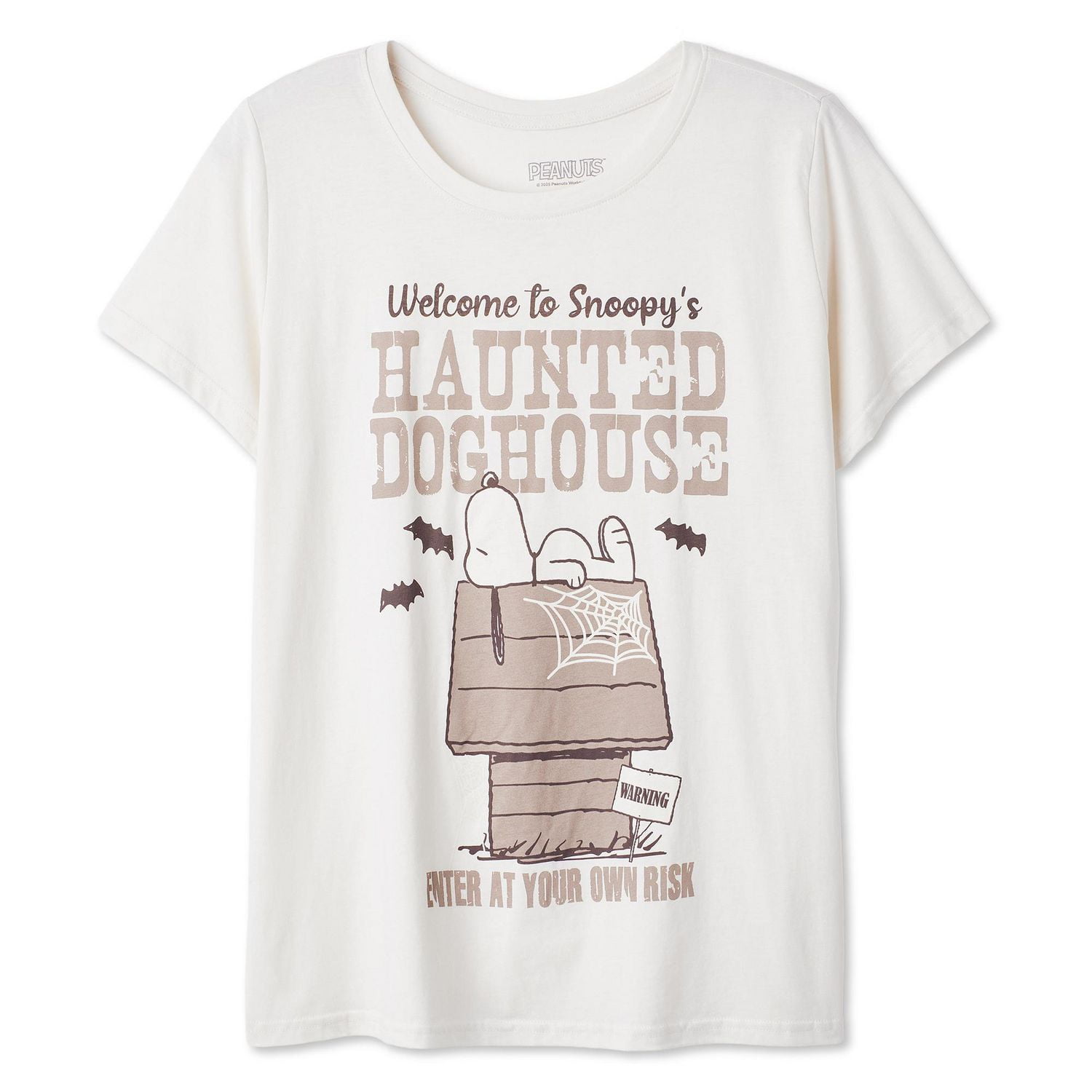 Peanuts Women's Plus Snoopy T-Shirt