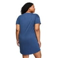 thumbnail image 3 of George Women's Plus Crew-Neck Nightshirt, 3 of 6