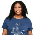 thumbnail image 4 of George Women's Plus Crew-Neck Nightshirt, 4 of 6