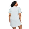 thumbnail image 3 of George Women's Plus Crew-Neck Nightshirt, 3 of 6