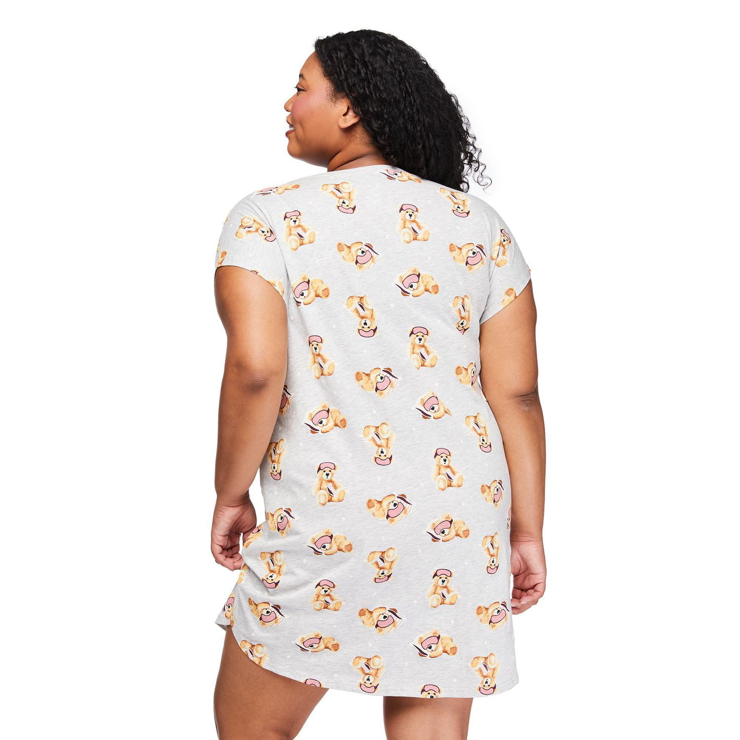 George Women's Plus V-Neck Nightshirt