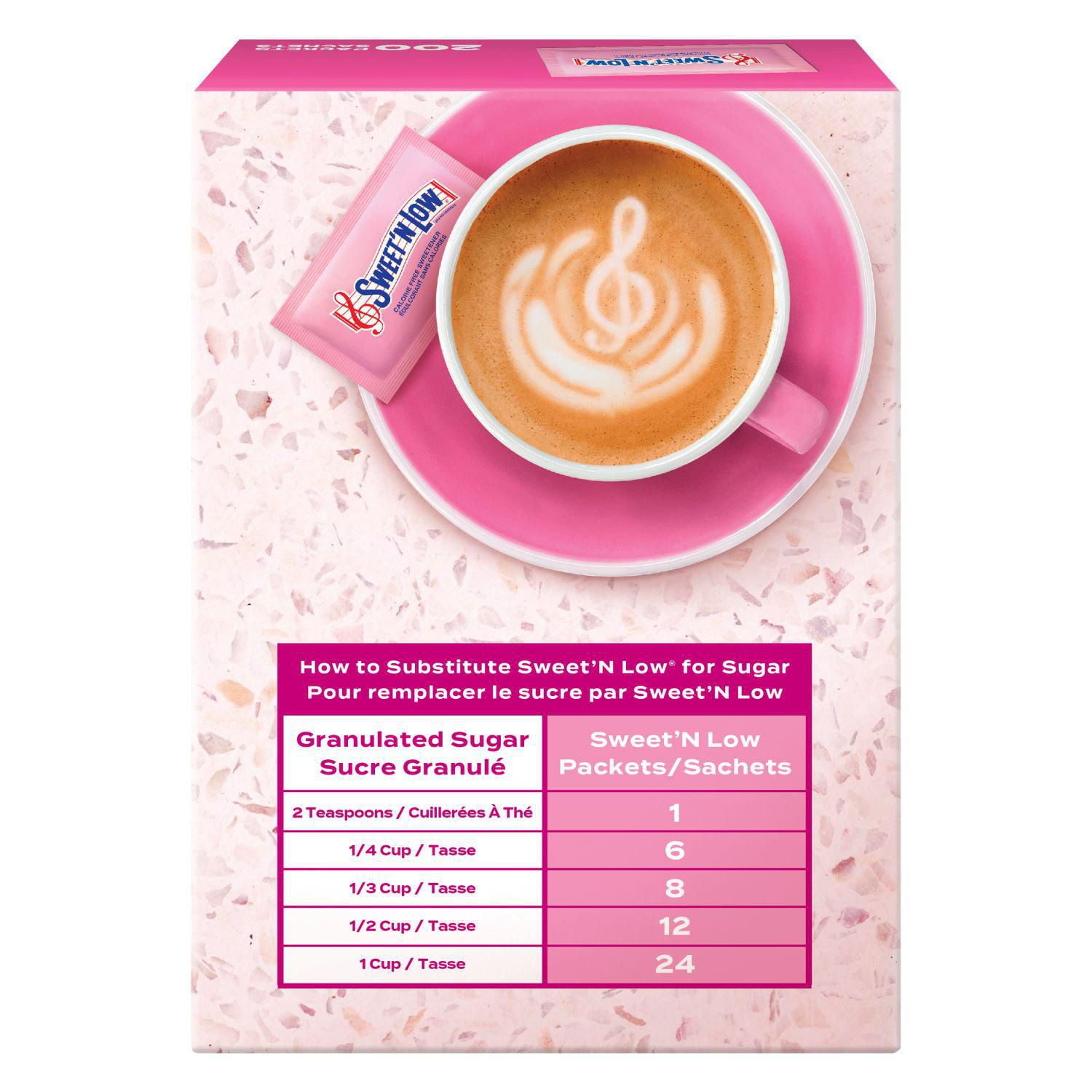 Édulcorant sans calorie Sweet'N Low 200 sachets