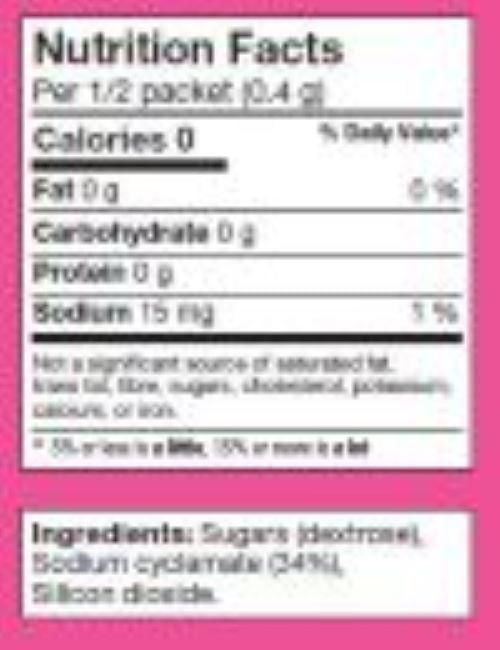 Édulcorant sans calorie Sweet'N Low 200 sachets