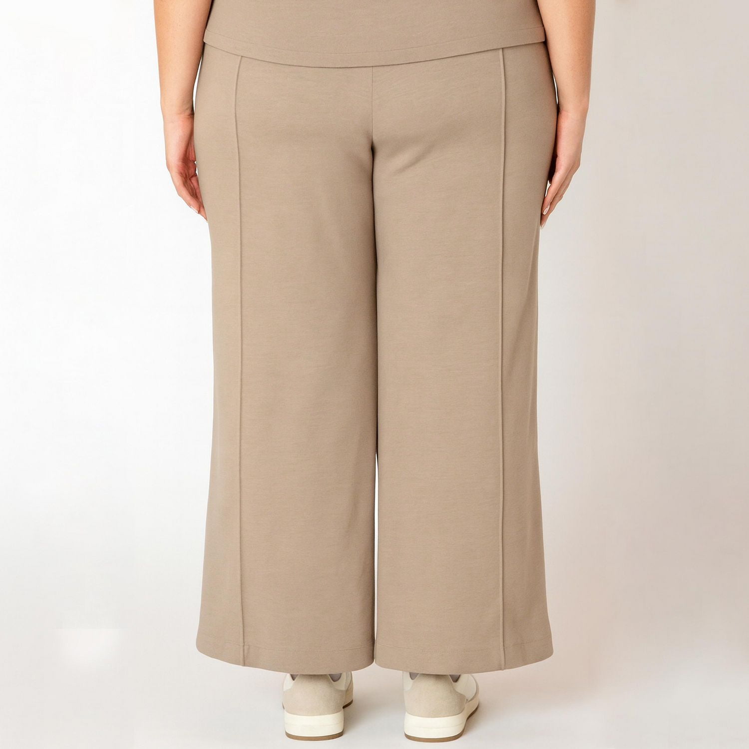 Devoted Taille Plus Femme  Pantalon large avec couture apparente