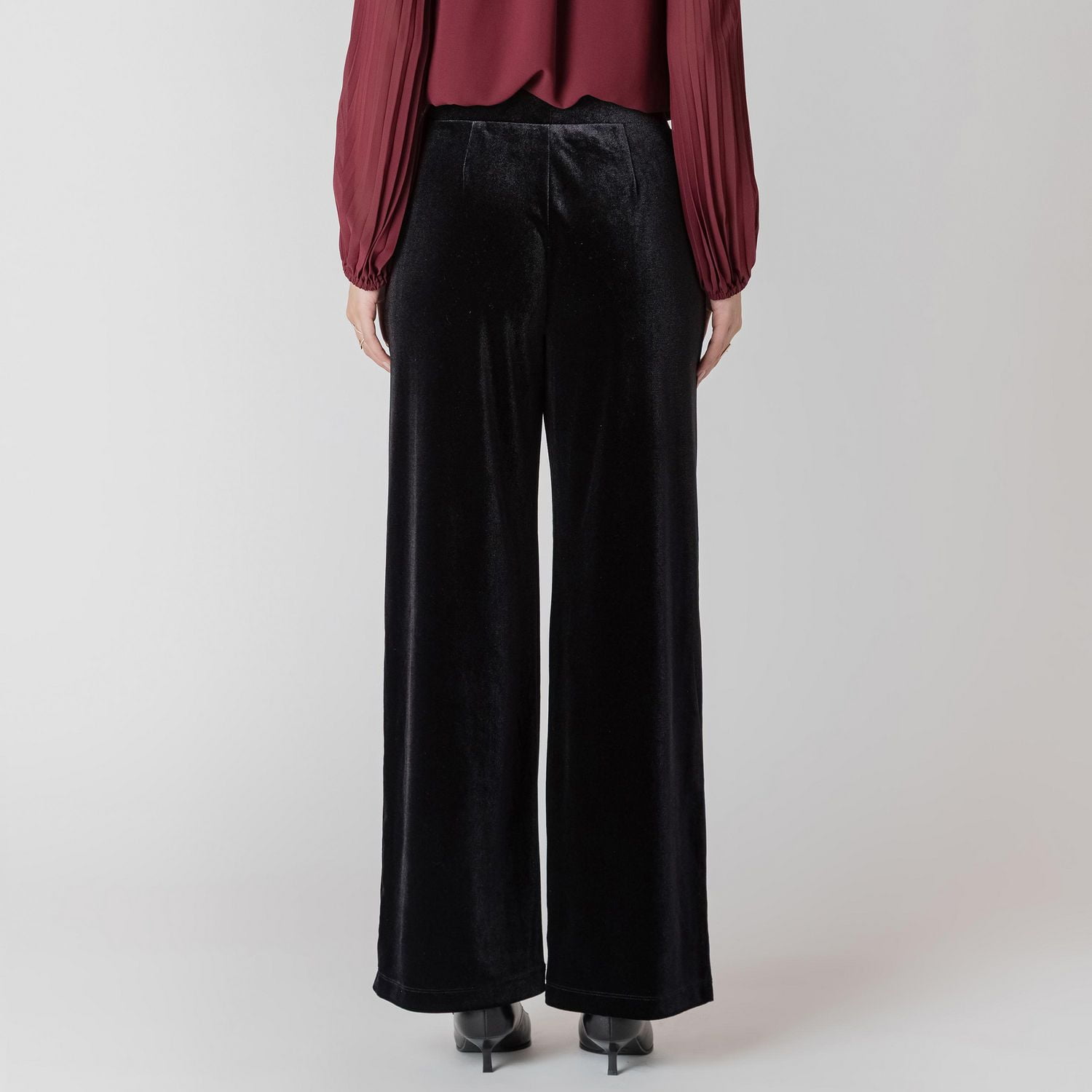 Devoted pantalon large en velours