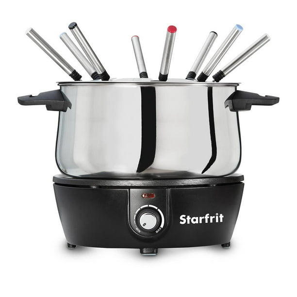 Starfrit The Rock Marmite électrique hot-pot avec diviseur Capacité de 3L /  3.2 Qt 
