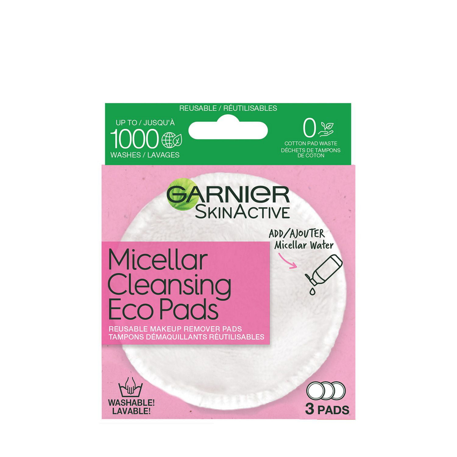 Revolution Skincare Recycled & Reusable Microfibre Cleansing Cloths -  Microfiber Makeup Remover Towel, 3 pcs