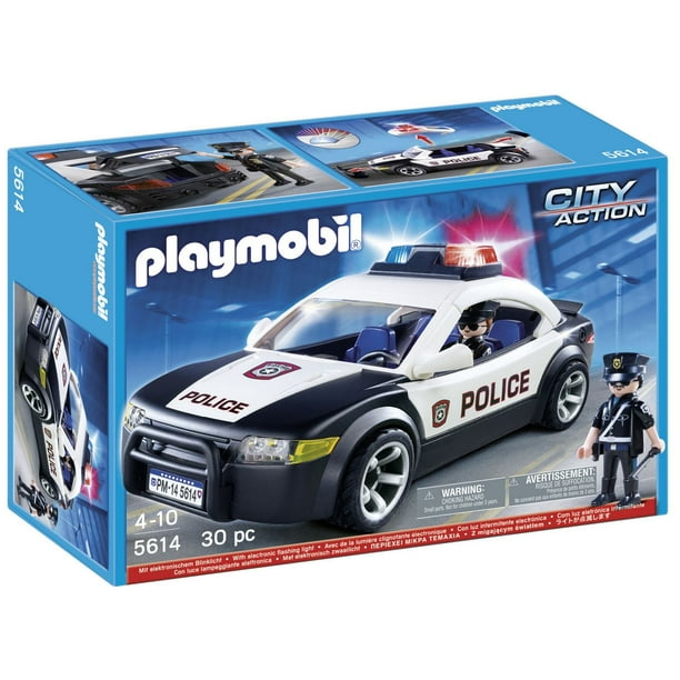 Voiture de police-Playmobil dès 4 ans - Nous 2 Mains