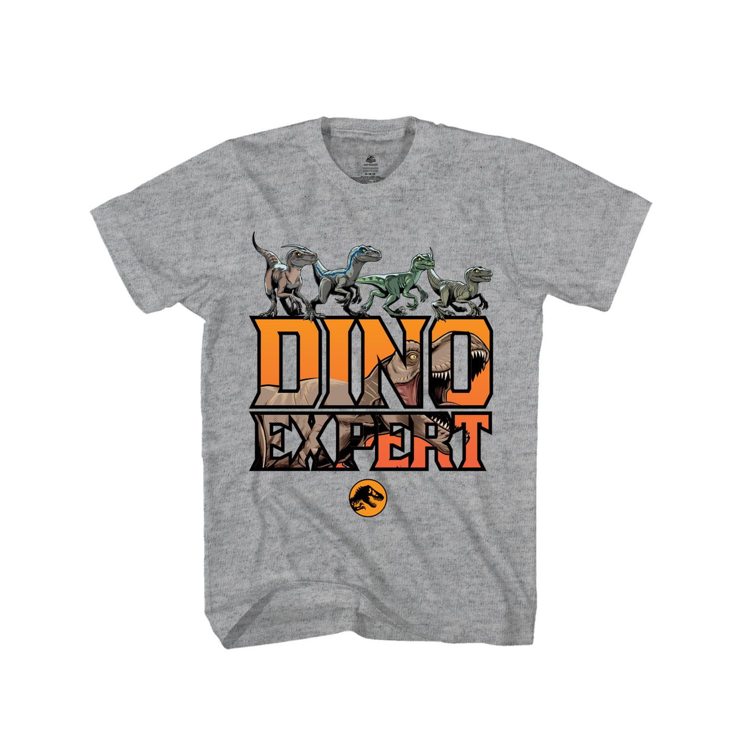 Boys Jurassic World I Work With Dino's T-Shirt