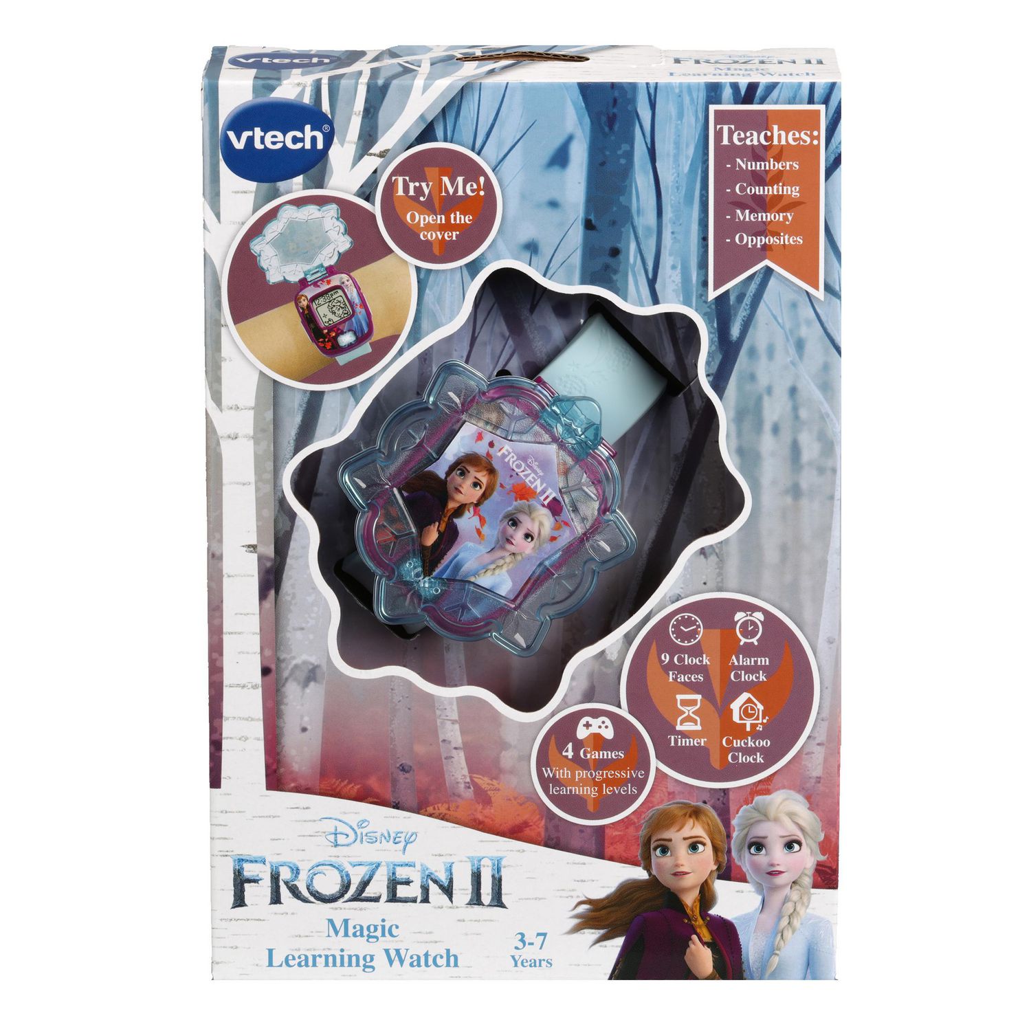 VTech Frozen II Magic Learning Watch French Version Walmart.ca