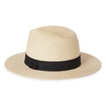 thumbnail image 2 of Time and Tru Women's Straw Panama Hat, 2 of 2