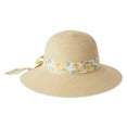 thumbnail image 1 of Time and Tru Ladies Straw Hat, 1 of 2