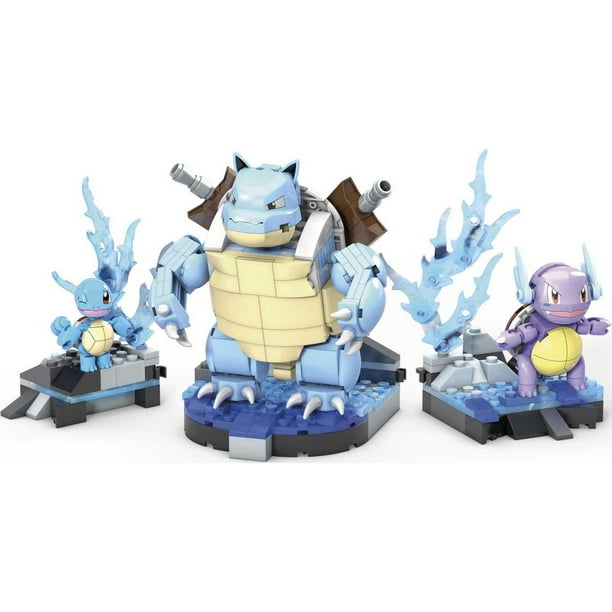  MEGA Pokémon Squirtle Evolution Building Set with 379 Bricks  and Special Pieces, Toy Gift Set for Ages 8+ and up, HDH93 : Toys & Games