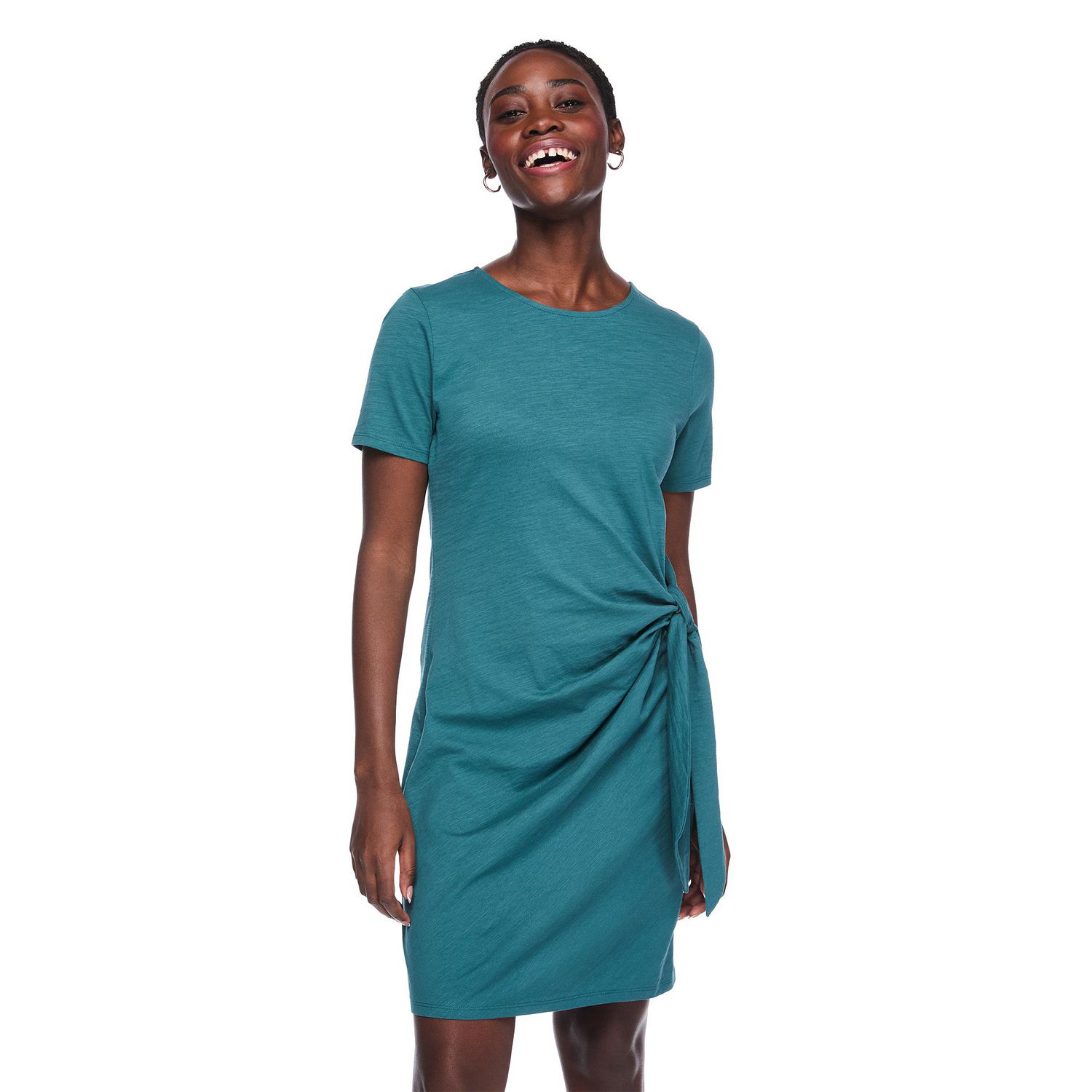 Robe à nouer sur le côté George pour femmes