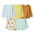 thumbnail image 2 of George Toddler Boys' Long-Sleeve T-Shirt 5-Pack, 2 of 2
