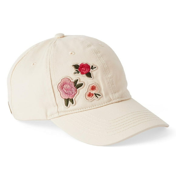 Casquette de baseball brodée Time and Tru pour femmes