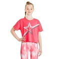thumbnail image 1 of Athletic Works Girls' Boxy T-Shirt, 1 of 6