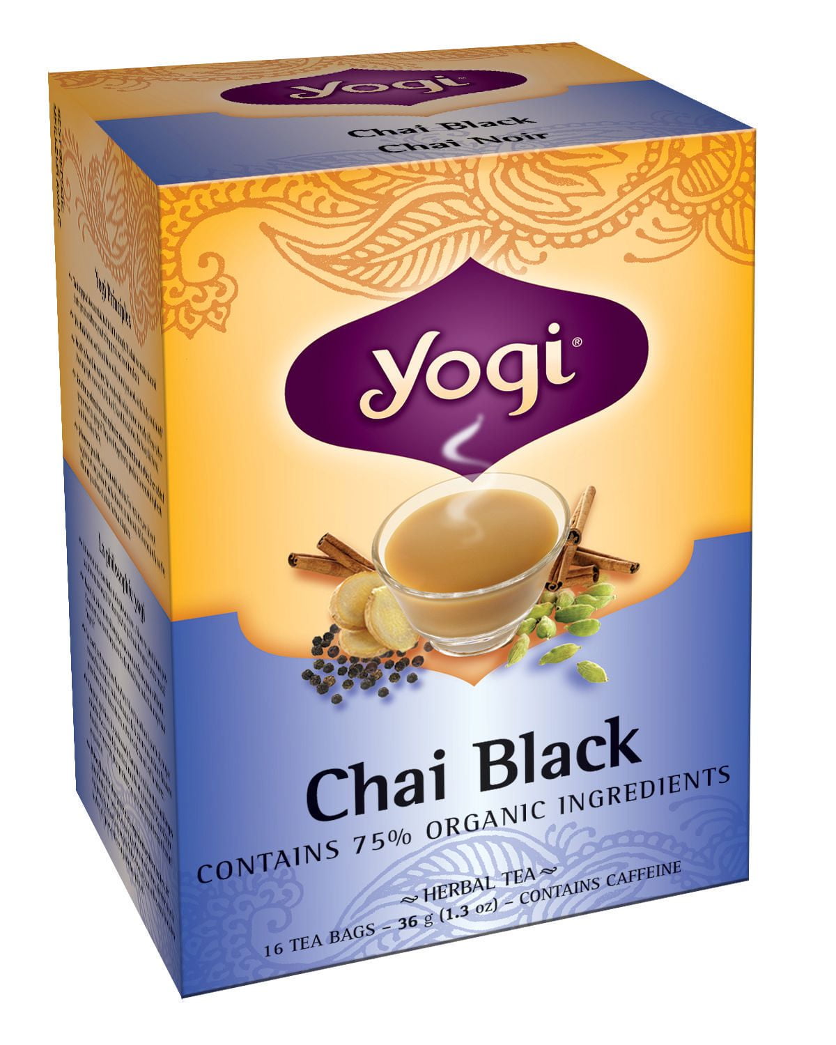 Yogi Teas Chai Black Herbal Tea 16 Bags 36 g Walmart Canada