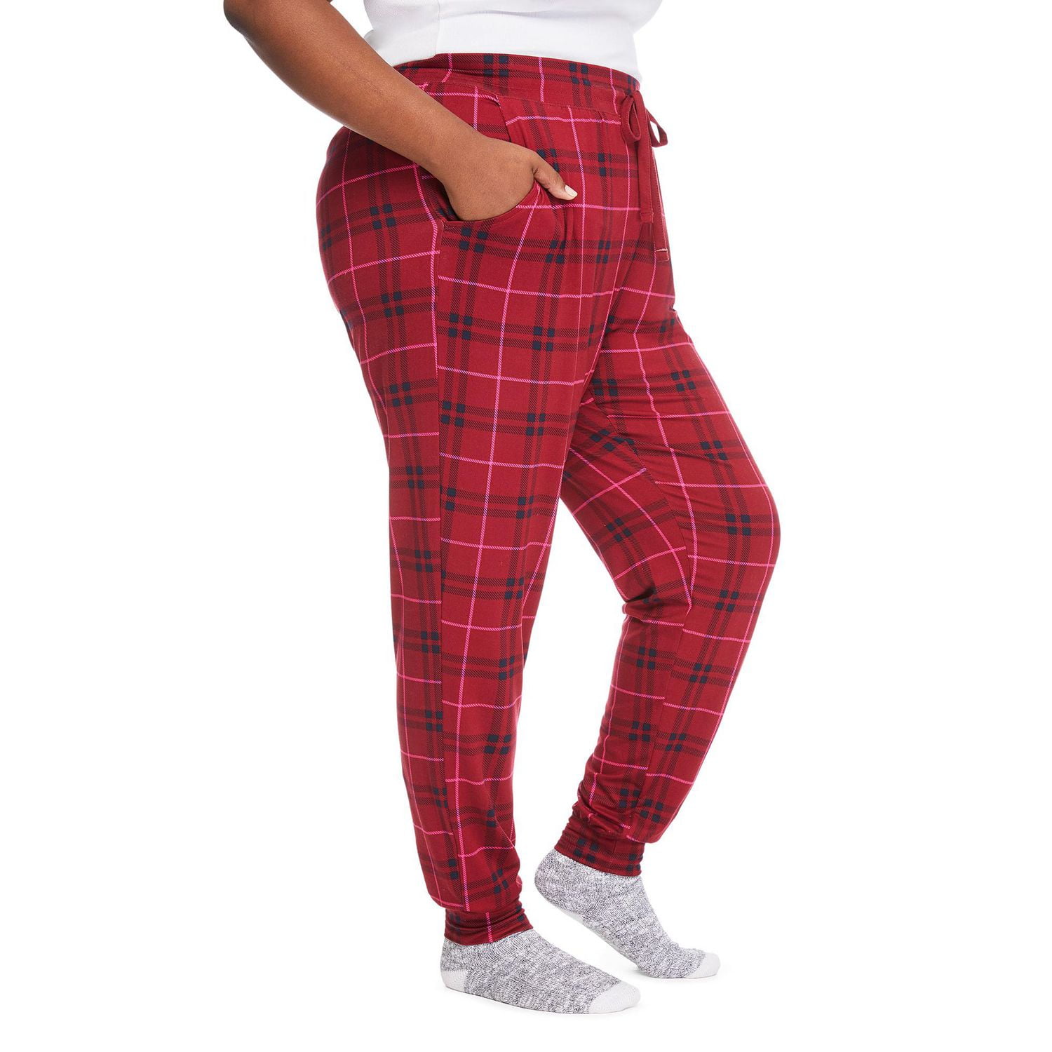 Jogger à effet peau de pêche George Plus pour femmes