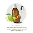 thumbnail image 2 of Nature's Way NutraSea Omega 3 + Vitamin D Apple Liquid, 2 of 8